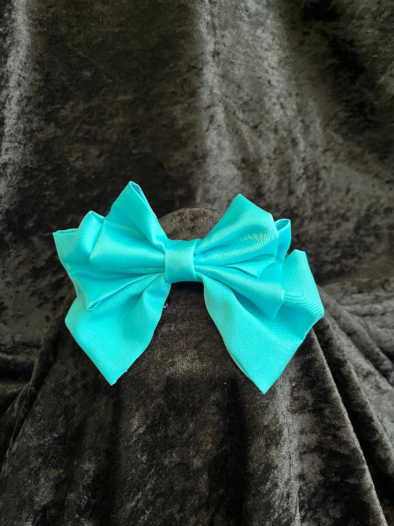 Satin Bow Barrette