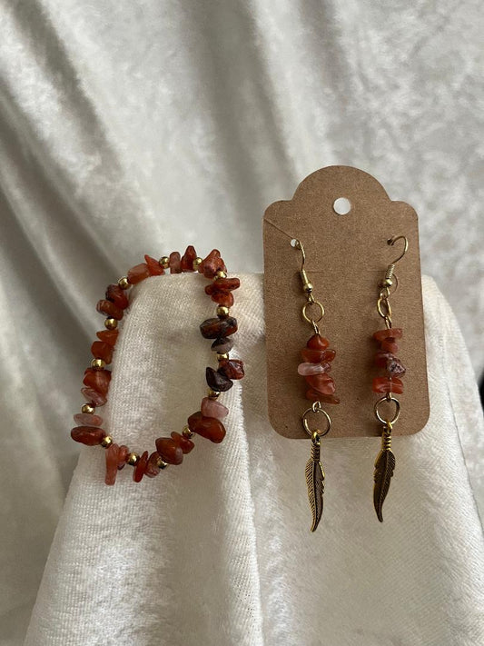 Bracelet and Earring Set