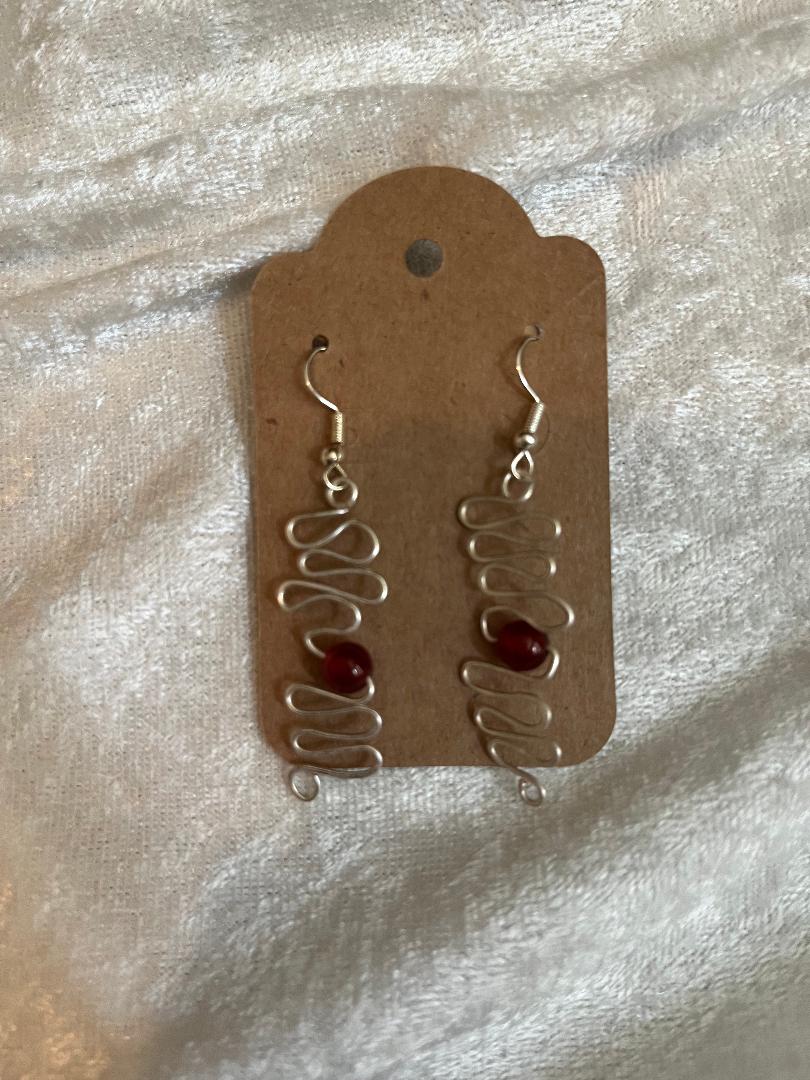 Silver Wire Earrings