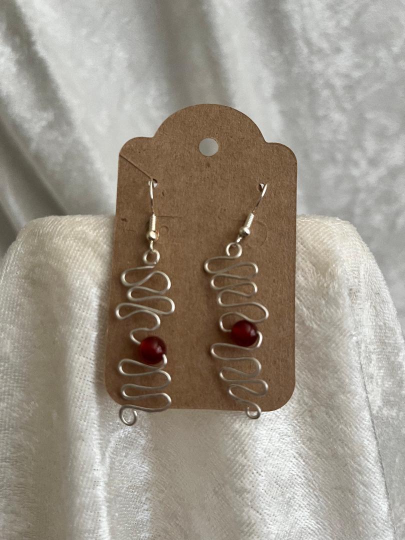 Silver Wire Earrings